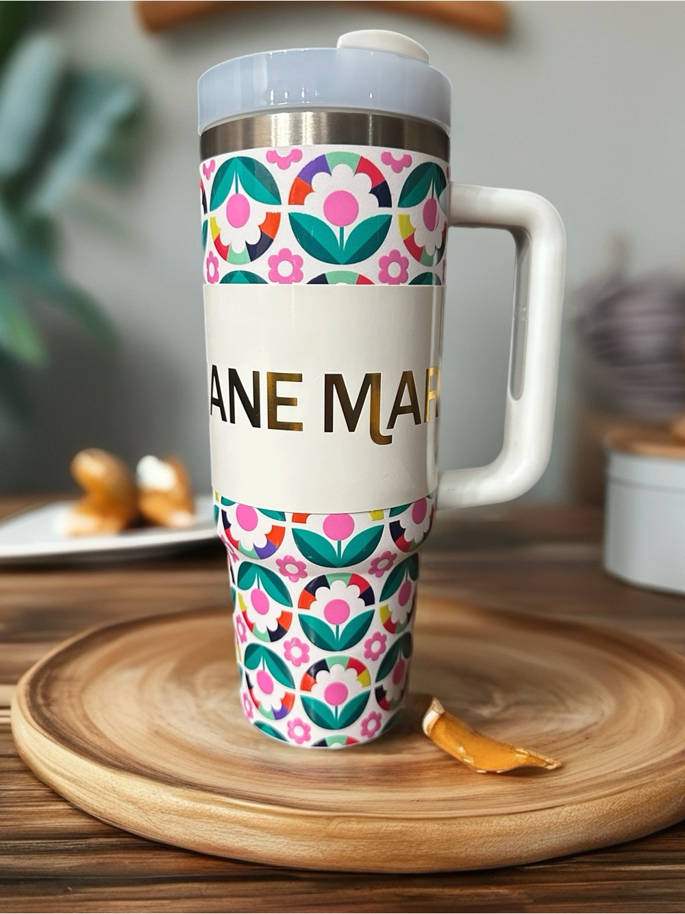 🌺Floral Pattern Travel Tumbler